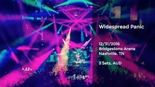 Widespread Panic Live at Bridgestone Arena, Nashville, TN - 12/31/2016 Full Show AUD