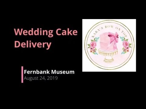 Wedding Cake Delivery