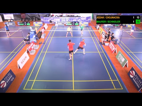 Polish U17 International XD JEZIAK.K/CHOJNACKA.D. vs MAURER.K/SCHINDLER.L