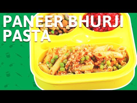 Paneer Bhurji Pasta Recipe | How To Make Paneer Bhurji Pasta for kids | Cottage Cheese Pasta Recipe