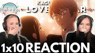 OUR HEARTS!! | KAGUYA SAMA | Love Is War Reaction 1x10