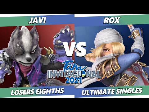 Tam Invitational 2021 Top 8 - Javi (Wolf) Vs. Rox (Sheik) SSBU Ultimate Tournament