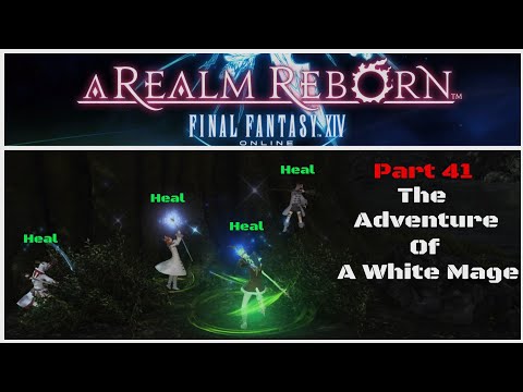 FFXIV - Let's play White Mage - Finally Level 50! White Mage 50 Job Quest (Part 41)