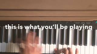 saturday - childish gambino piano tutorial