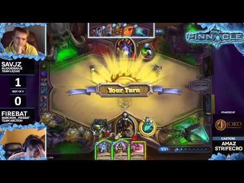 The Pinnacle Playoffs: [Quarterfinals] Savjz vs Firebat