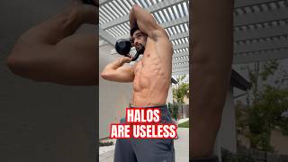 DO THIS TWICE WEEKLY, WATCH YOUR BODY CHANGE #halo #kettlebell #core #abs #shoulder #fitness #fyp