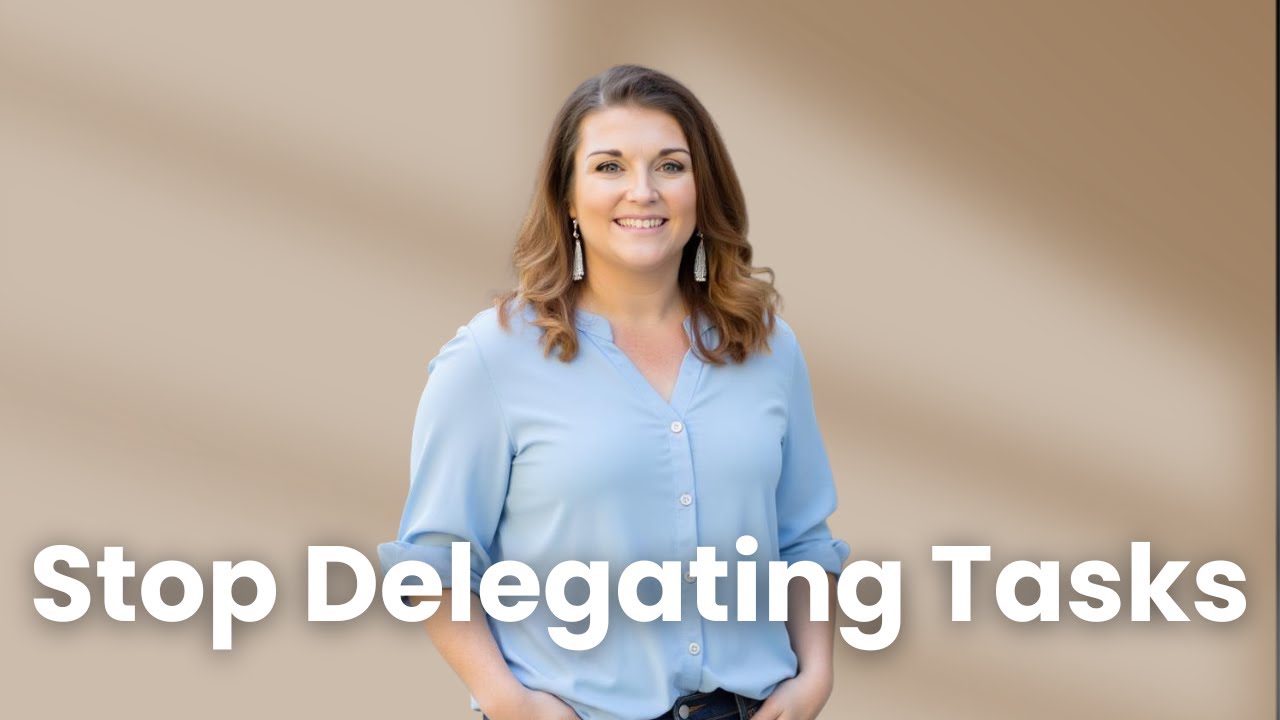 Stop Delegating Tasks (Do This Instead)