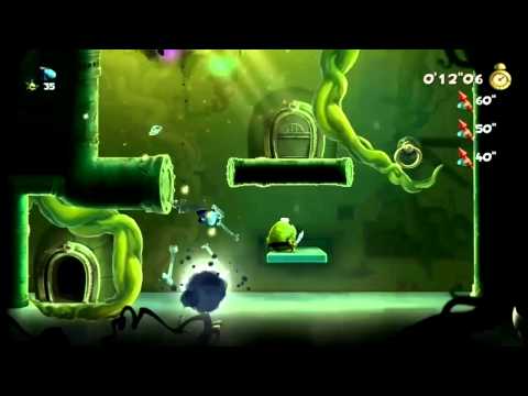 Rayman Legends - Dark Rayman Levels Gold Rank 100% Guide