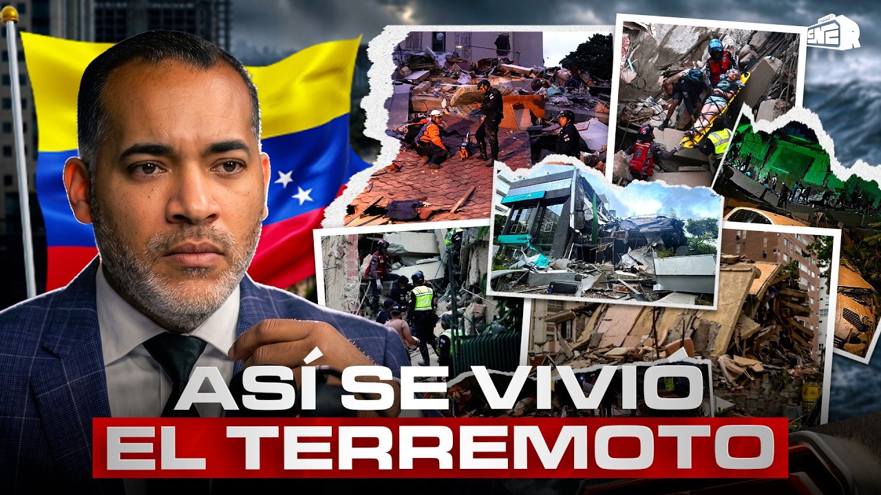 ASÍ SE VIVIÓ EL FUERTE TERREMOTO EN VENEZUELA Y LA ALERTA DE TSUNAMI PARA REPÚBLICA DOMINICANA