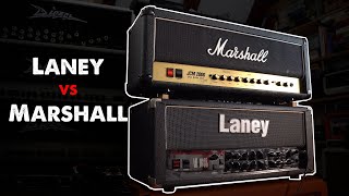 Video thumbnail for Laney VH100R vs Marshall JCM 2000 DSL100 - 90s UK Amp Shootout by The other John Browne