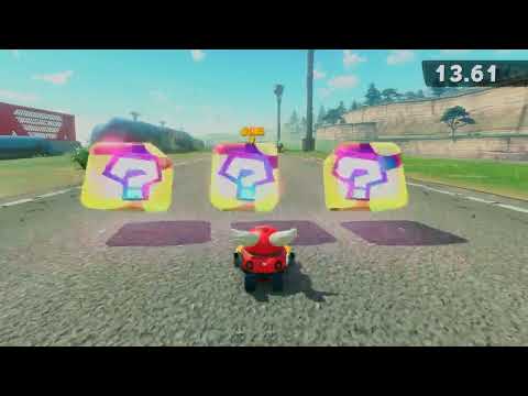 Mario Kart World - Race to get ahead of the explosives! (P Switch)