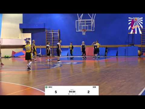 BBBL U11 2018 Mārupes SC 2008 LAT (Yellow) vs SE United 2008 EST (Black)