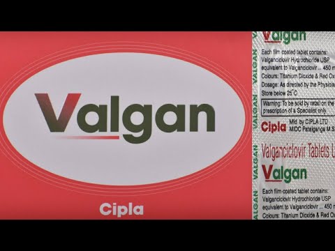 Valgan Valganciclovir 450 Mg Tablets