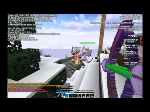 [Minecraft - Hypixel] UHC Champions #2 - HOMEMADE MUSIC AND HACKUSATIONS