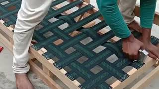 fabrication d'un canapé très simple صنع اريكة