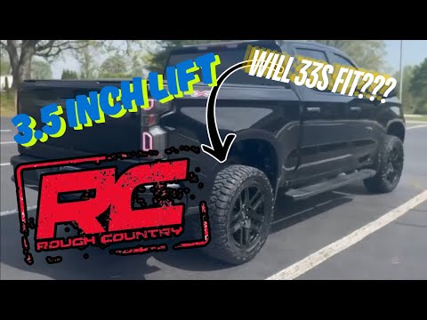 2019-2023 Silverado 3.5 inch Rough Country lift kit install