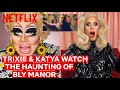 Drag Queens Trixie Mattel & Katya React to The Haunting of Bly Manor | I Like to Watch | Netflix