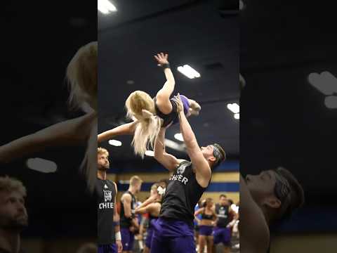 Last college camp was a success 🥳  #camp #NCA #college #weber #vegas #cheerleading #partnerstunting