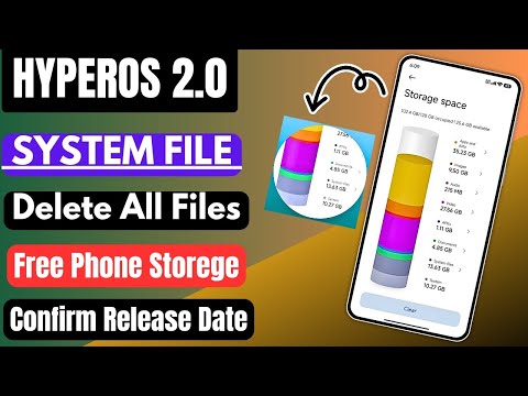 HyperOS 2.0 System File's Delete Now & Free Up Phone Storege/ 2 New Methods, Any Redmi, Xiaomi, POCO