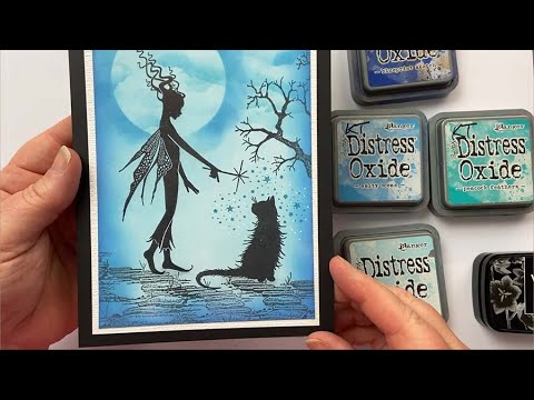 Magic With Mooch by Karen Telfer - A Lavinia Stamps Tutorial