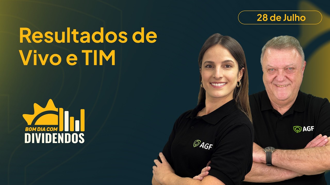 VIVT3 e TIMS3 apresentam lucros bilionários no 2T26 | Bom Dia com Dividendos
