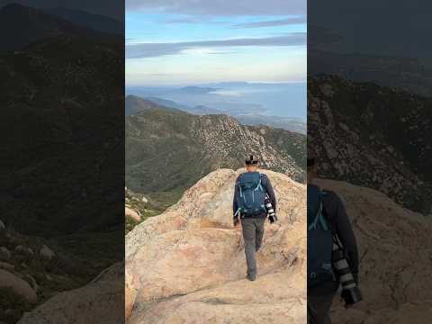 Solo Exploring, Sunset & Fireworks from Santa Barbara’s White Mountain, Rock Garden & Maze