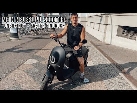 Mein neuer UNU Scooter - Unboxing & erster Eindruck #unu #unuscooter #unumotors #eroller