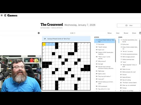Learning Crossword Week 85 | NYT Crossword Wednesday Jan 7th, 2026