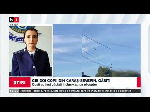 CEI DOI FRATI DIN CARAS SEVERIN AU FOST GASITI LA 8 KILOMETRI DE CASA_Stiri B1_2 iunie 2021