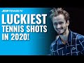 Luckiest Tennis Shots in 2020! ?
