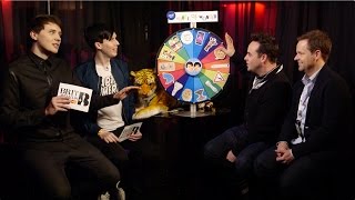 Dan and Phil's Wheel of Wonder with Ant and Dec | The BRIT Awards 2016