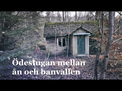 ÖDESTUGAN mellan ån och gamla BANVALLEN - 2023-01-30 - BLEKINGE