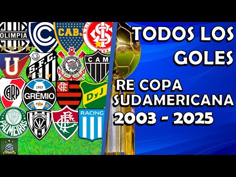 Todos los Goles de la Recopa Sudamericana (2003-2025)
