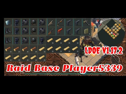 LDOE Raid Base Player5339 | Suicide Trick | Last Day on Earth v1.17.2