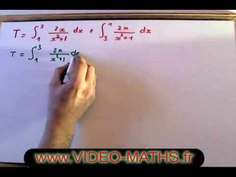 Calcul d'une intégrale et transformation 