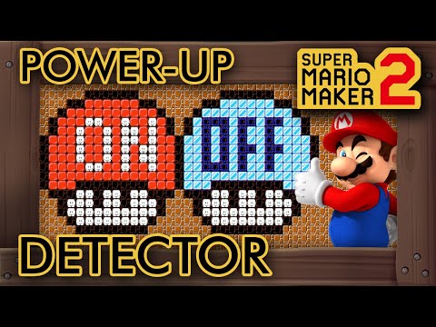 Super Mario Maker 2 - Amazing "Power-Up Detector" Level