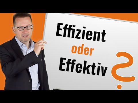 Effizienz einfach erklärt – und der Unterschied zur Effektivität