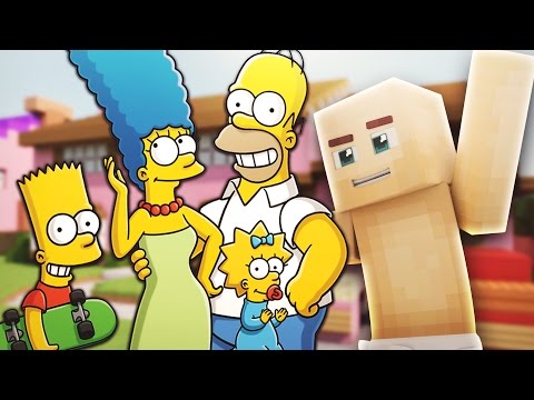 VERSTECKEN BEI DEN SIMPSONS | MINECRAFT HIDE AND SEEK