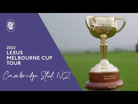 The Lexus Melbourne Cup Visits New Zealand's Cambridge Stud