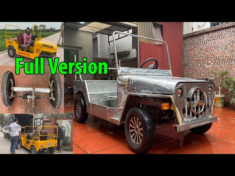 30 days to make a 4 wheeler for your lover | Car Tech