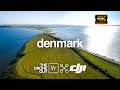 Denmark 4K in Fyn, Funen, Klitmoller, Feggesund. DJI Cinematic Drone Video in Denmark. Calming Music In A Breathtaking Landscape.