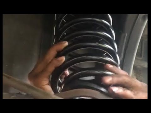 Crown vic, grand marquis, town car rear coils spring replacement part 1