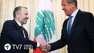Lebanon seeks Russia's involvement to counter maritime dispute with Israel - TV7 Israel News 21.8.18