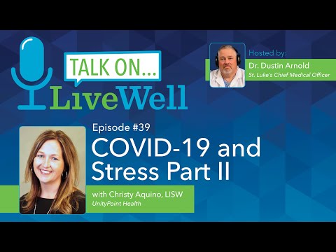 Ep. 39 - COVID-19 and Stress Pt. II (Christy Aquino, LISW)