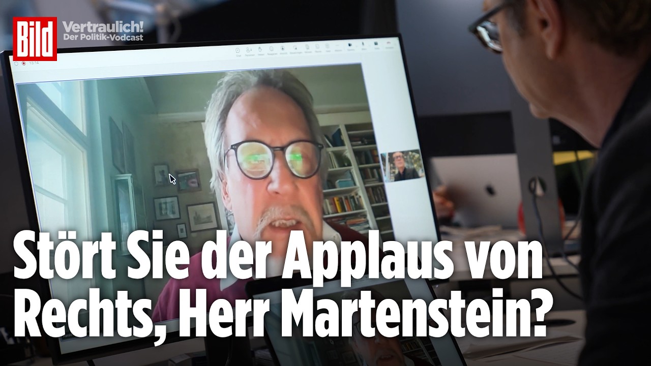 Seine Rede zum AfD-Verbot geht viral: Jetzt spricht Martenstein über die Reaktionen | Vertraulich