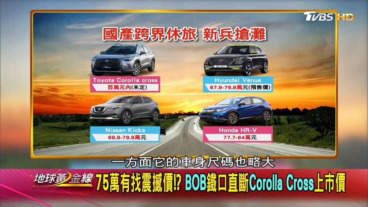 Corolla Cross預估售價75萬元 Kicks該如何應對?