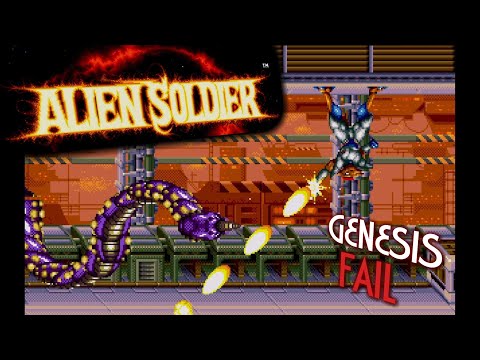 Alien Soldier Genesis Review
