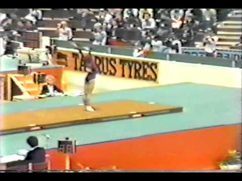 3rd T GDR Gabriele Fahnrich V   1983 World Gymnastics Championships 9 650