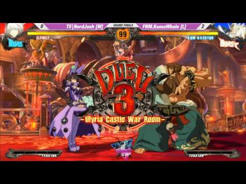 CC2016: GGXRD: Grand Finals - TS|NerdJosh vs FNM.KumaWhale