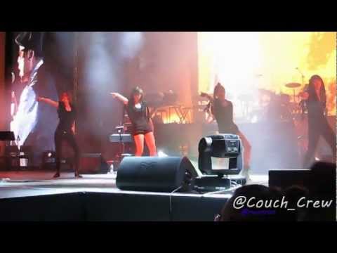 [FANCAM] KMF 12.04.28 Booby Kim ermm i mean Hot Chicks lol